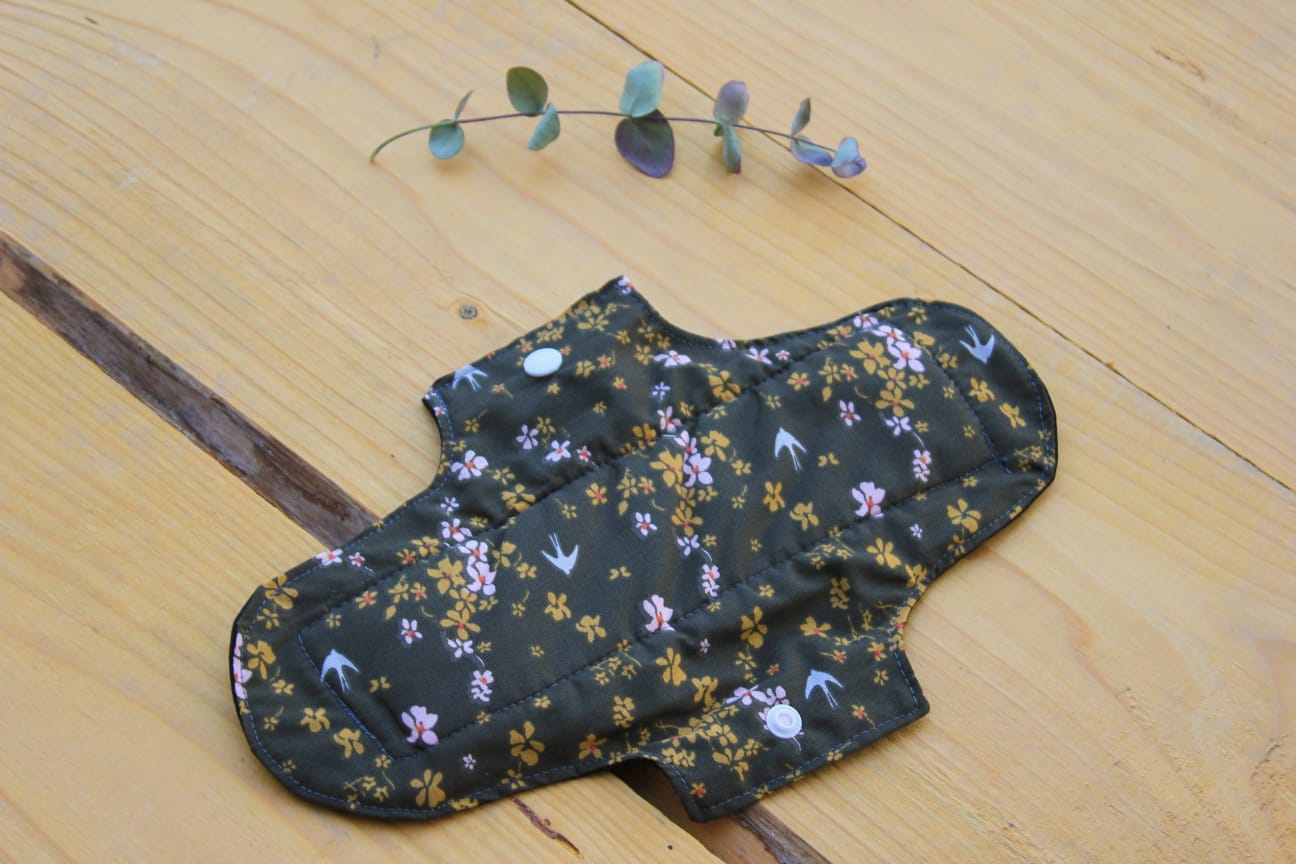 Serviette hygiènique lavable