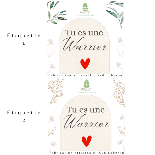 Bougie personnalisée avec message - 120g/160g