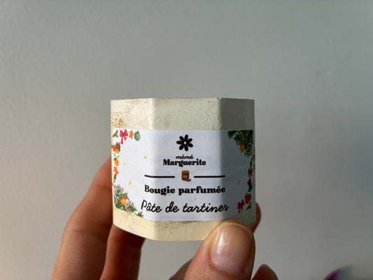 Bougie Hexagonale - Pâte à tartiner