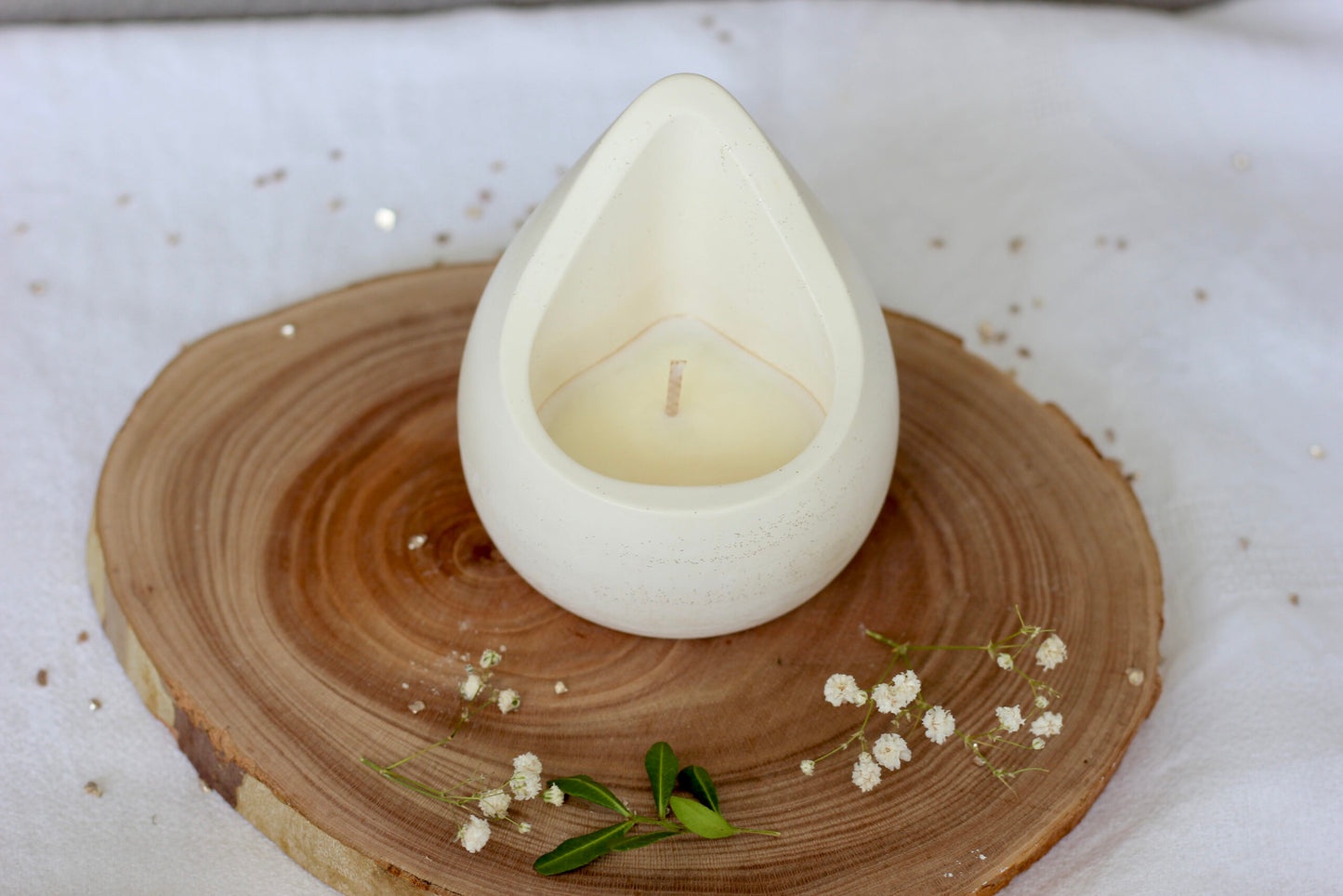 Bougie Goutte - Parfum vanille💧