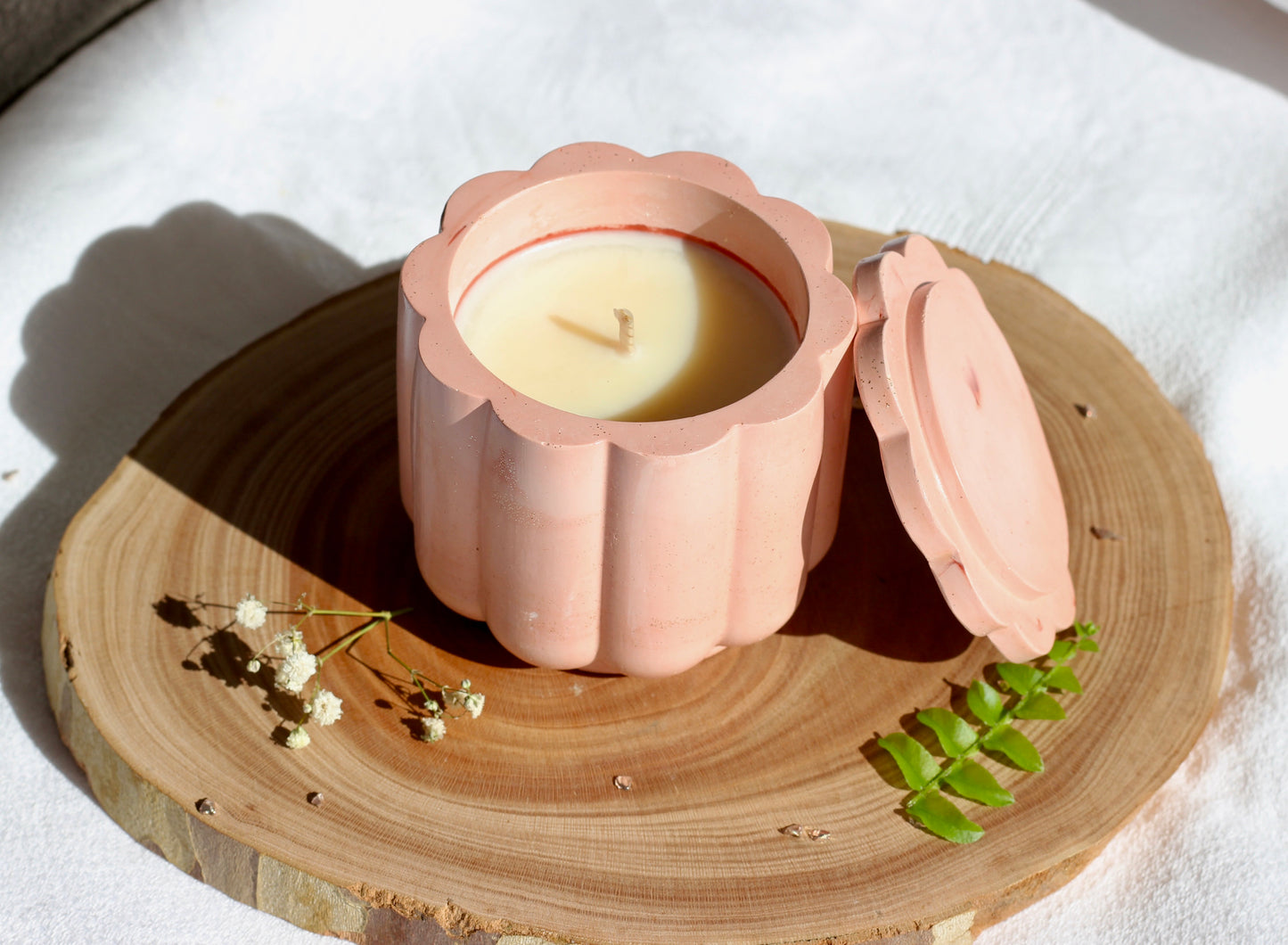 Bougie Marguerite - Parfum Fraise des bois🌼
