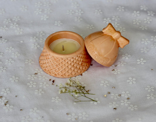 Bougie cloche - Parfum petit beurre