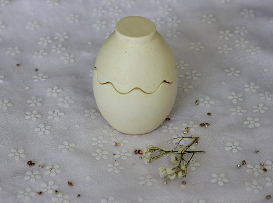 Bougie œuf de Pâques - Parfum fleur de cerisier