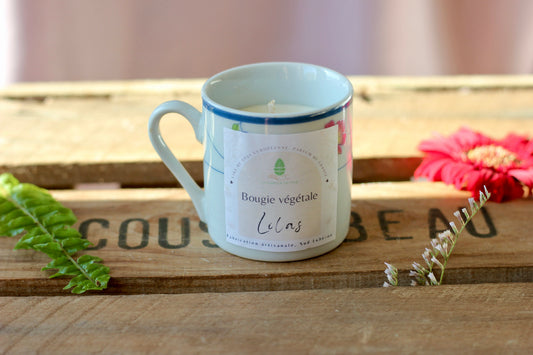 Bougie Lilas tasse 80g