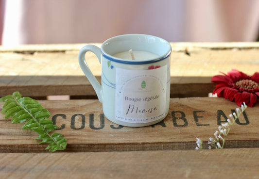 Bougie Mimosa tasse 90g