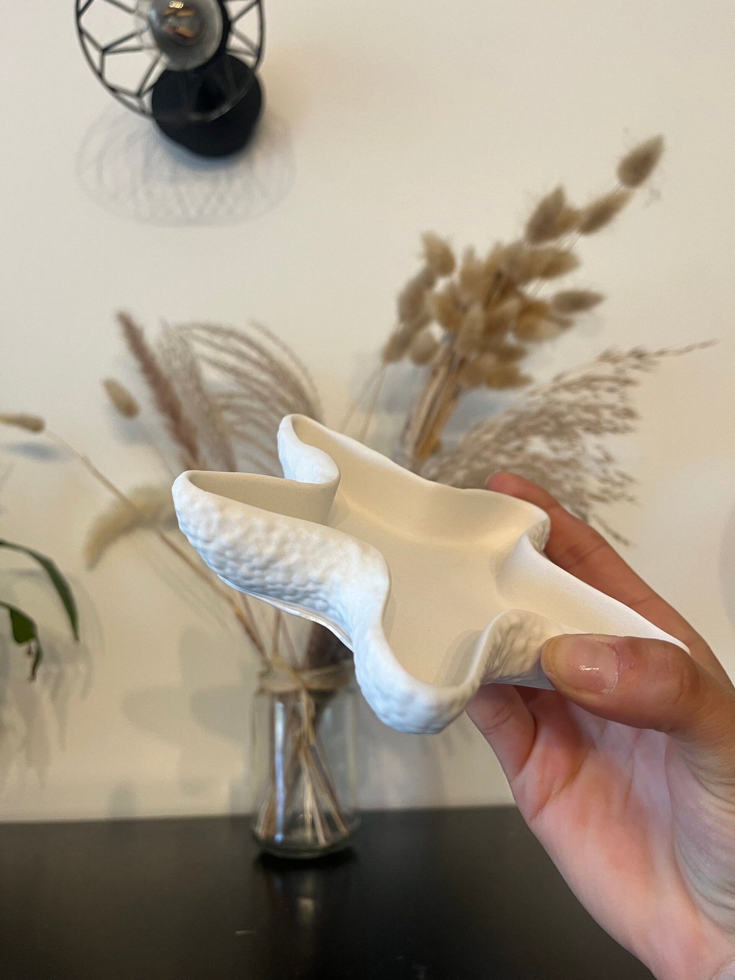 Coupelle étoile de mer à bijoux - en plâtre naturel ✨