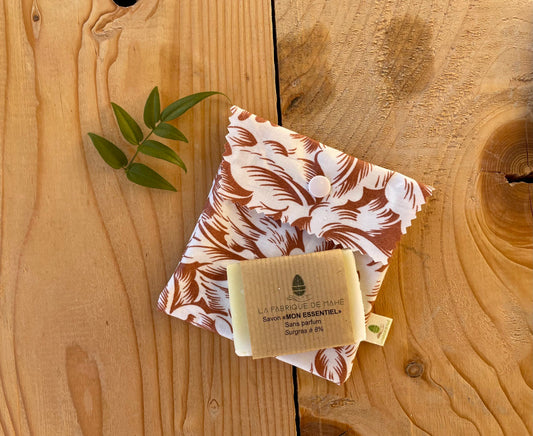 Pochette à savon imperméable