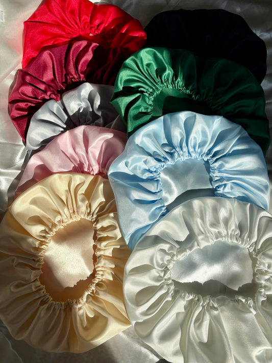 Bonnet capillaire 100% satin