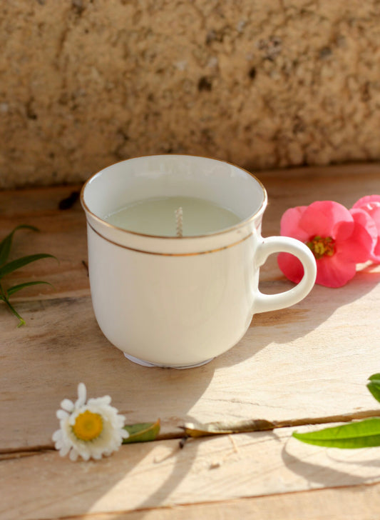 Bougie Fleur d'oranger tasse 100g