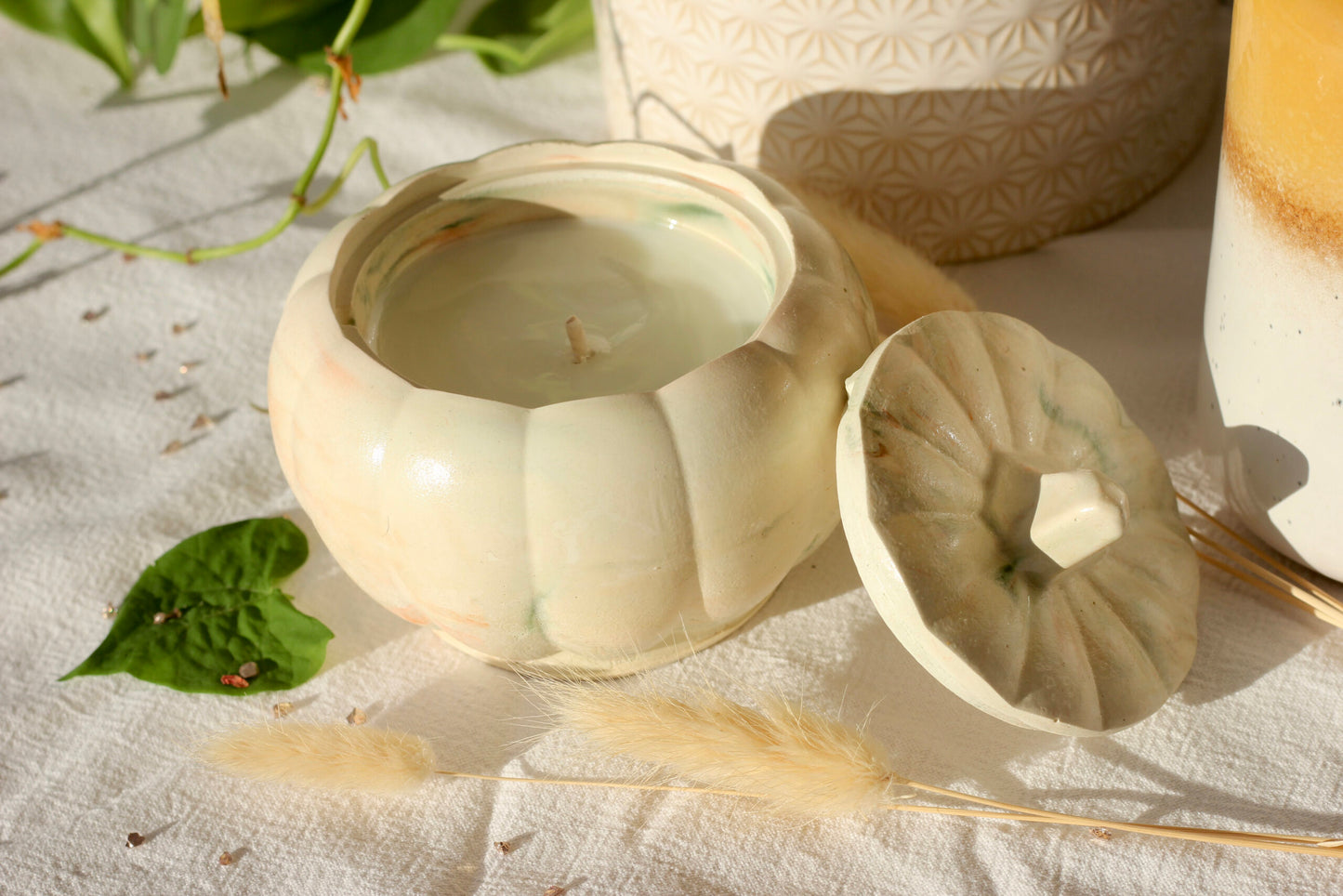 Bougie Citrouille - Ambre