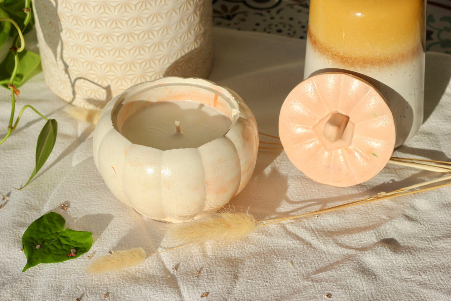 Bougie Citrouille - Ambre