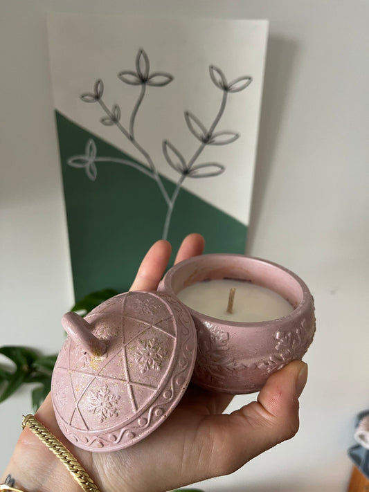 Bougie boule de Noël - Pâte à tartiner