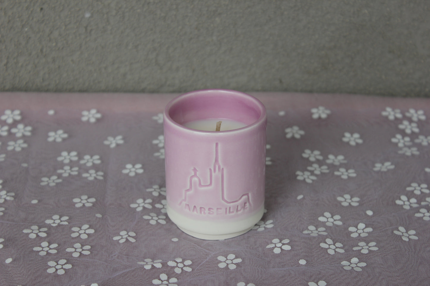 Bougie Marseille - Violet clair