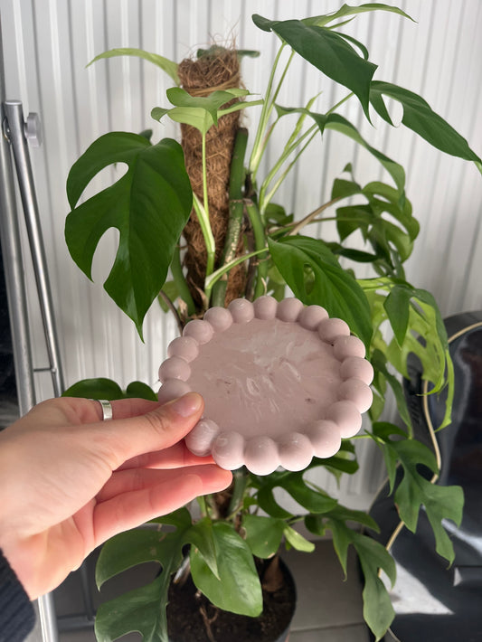 Coupelle ronde à bougie ou à bijoux - Marron ✨