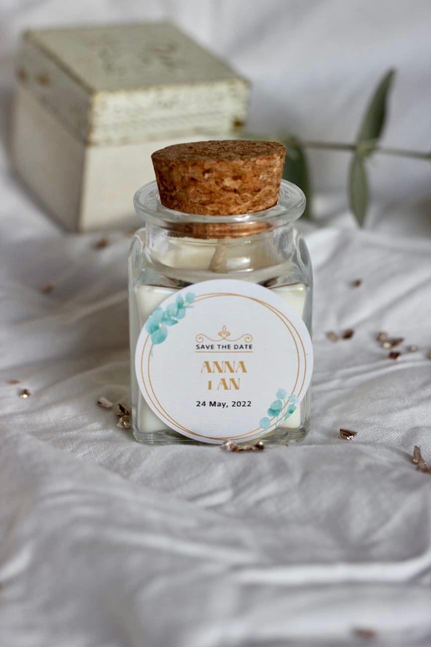 Bougie personnalisée - Anniversaire 50g