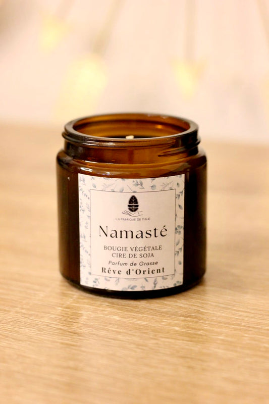 Bougie Yoga Namasté - Rêve d'Orient