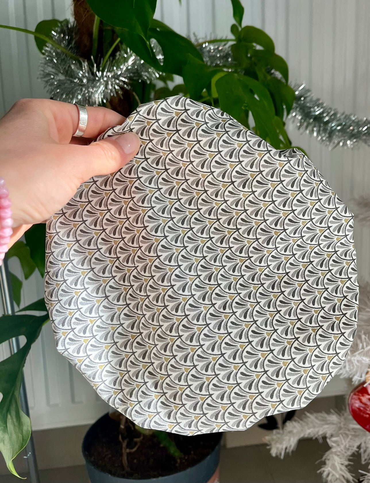 Charlotte à plat ronde - Couvre plat lavable