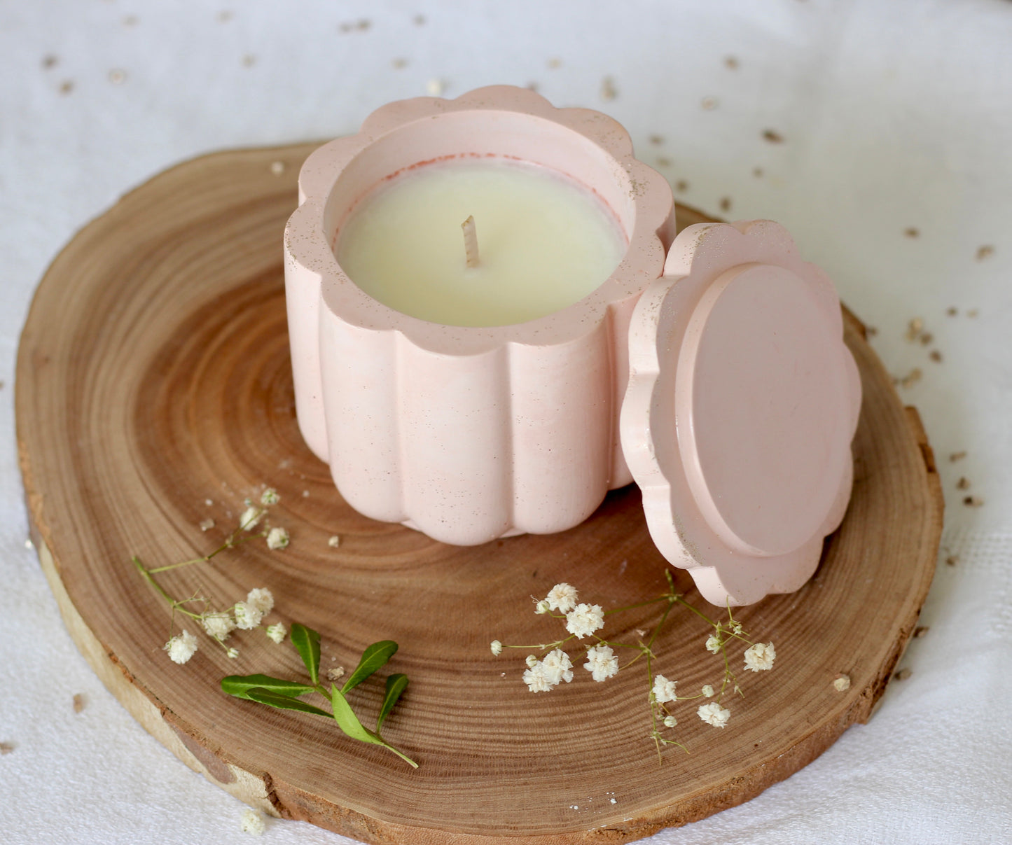 Bougie Marguerite - Parfum violette🌼