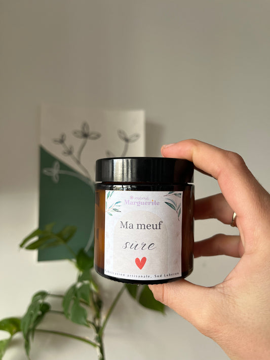 Bougie personnalisée avec message - 120g/160g
