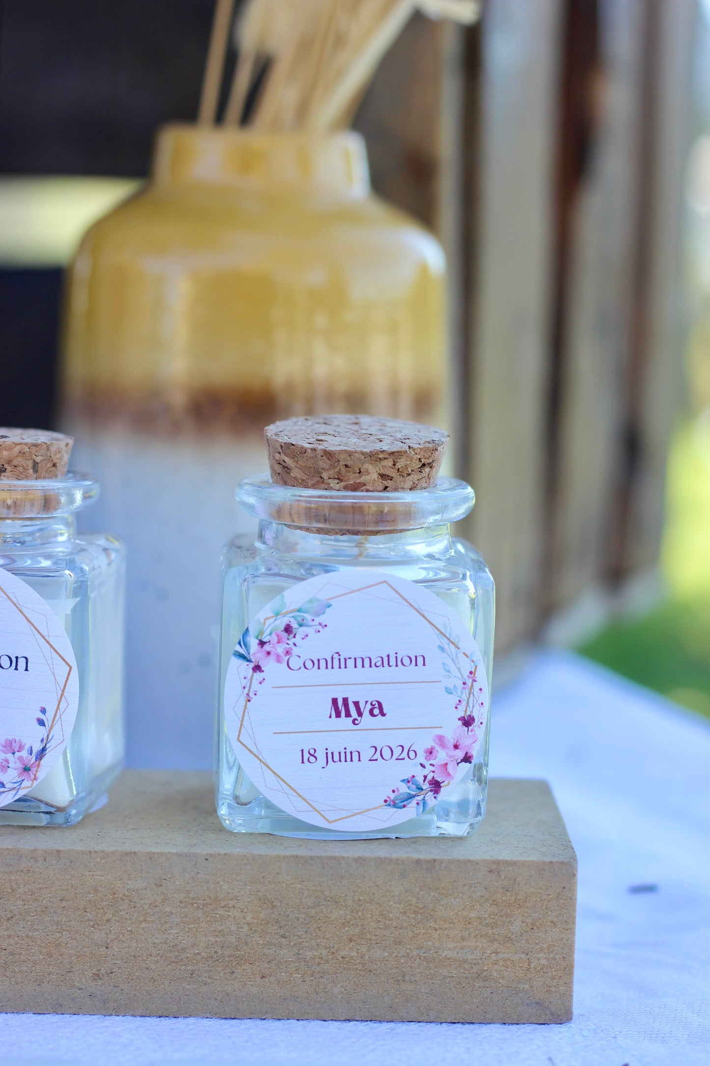 Bougie personnalisée - Confirmation 50g