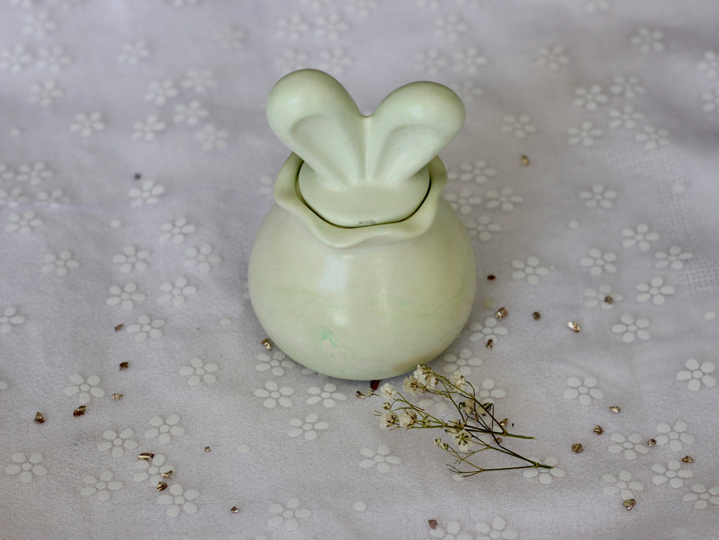 Bougie lapin - Parfum chocolat praliné