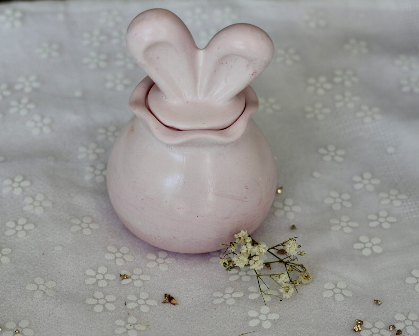 Bougie lapin - Parfum vanille