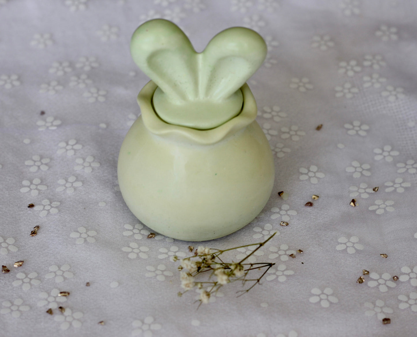 Bougie lapin - Parfum pâte à tartiner