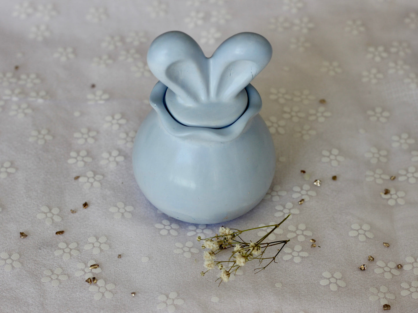 Bougie lapin - Parfum chocolat praliné