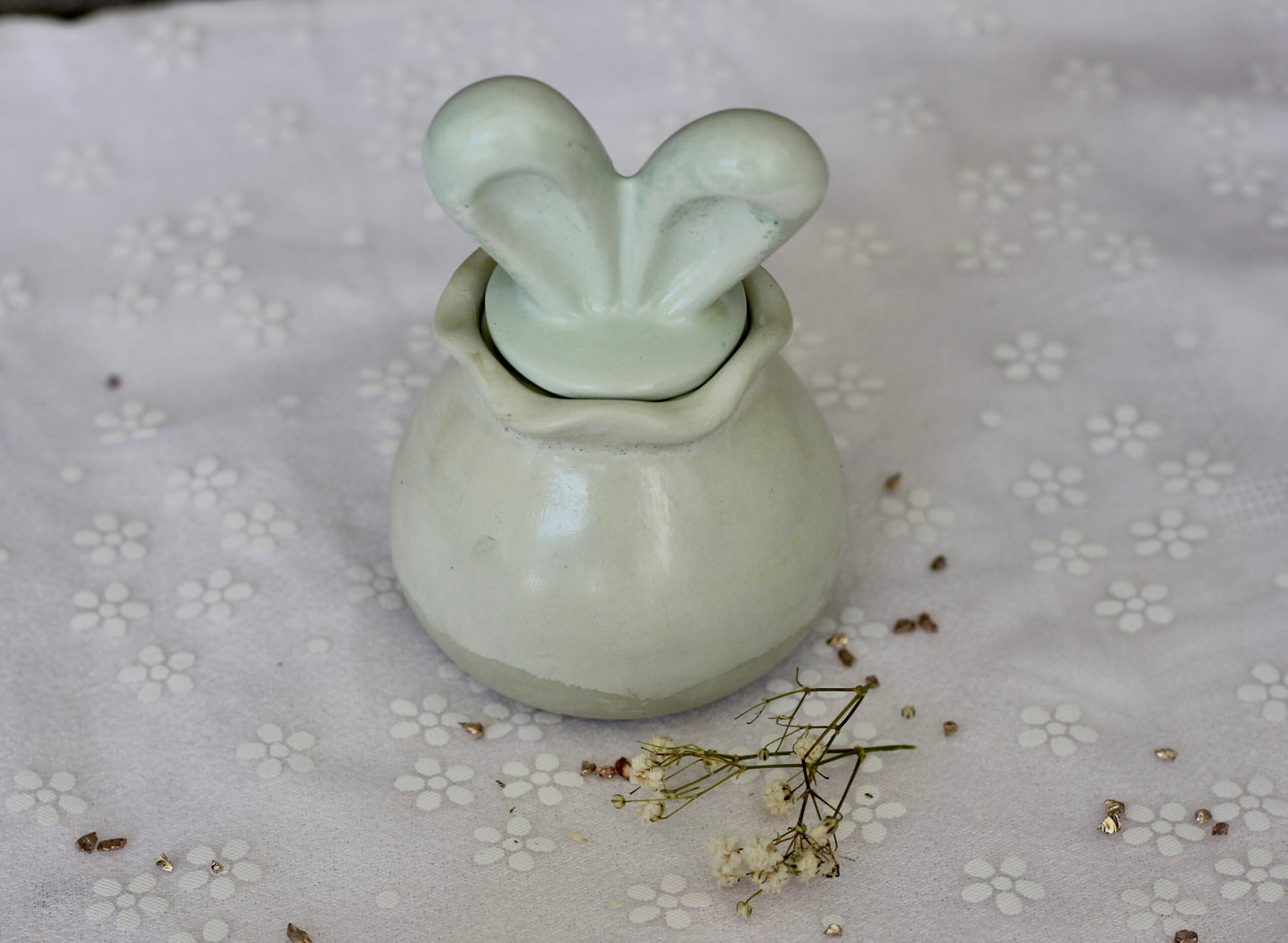 Bougie lapin - Parfum fleur de cerisier