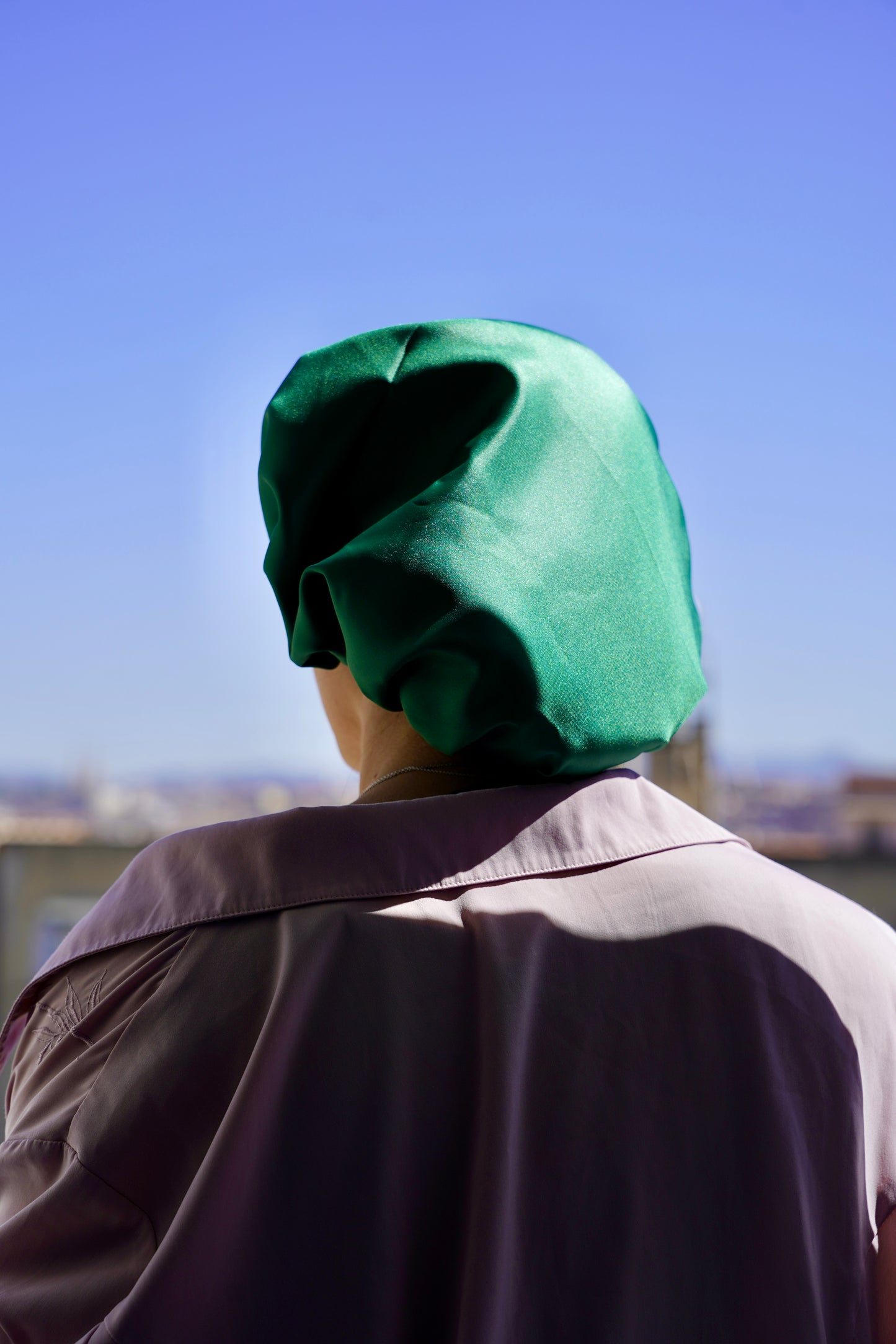 Bonnet en satin - tout type de cheveux