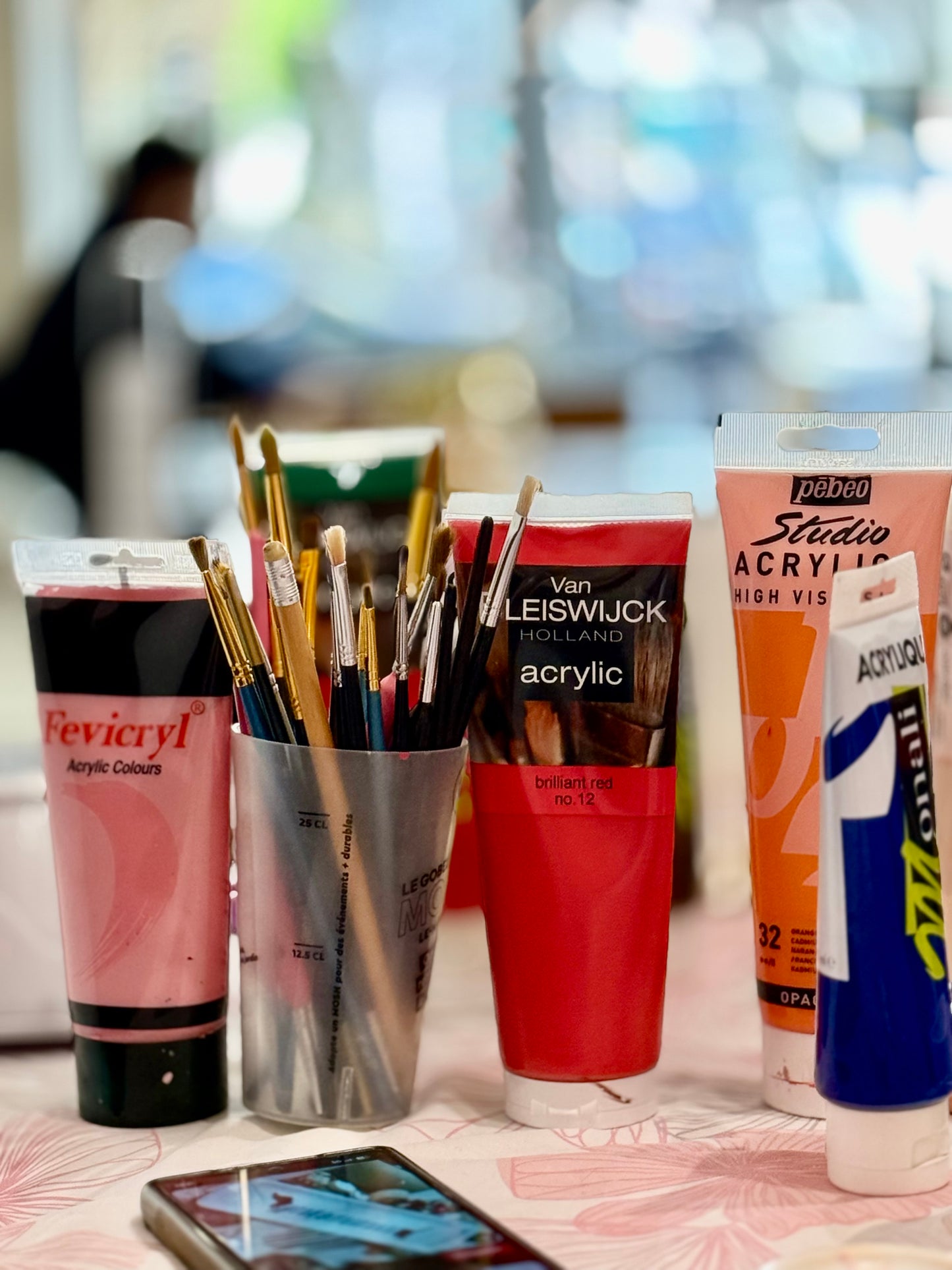 ✨Atelier Peinture sur contenant et Fabrication d'une Bougie 🎨 à Marseille