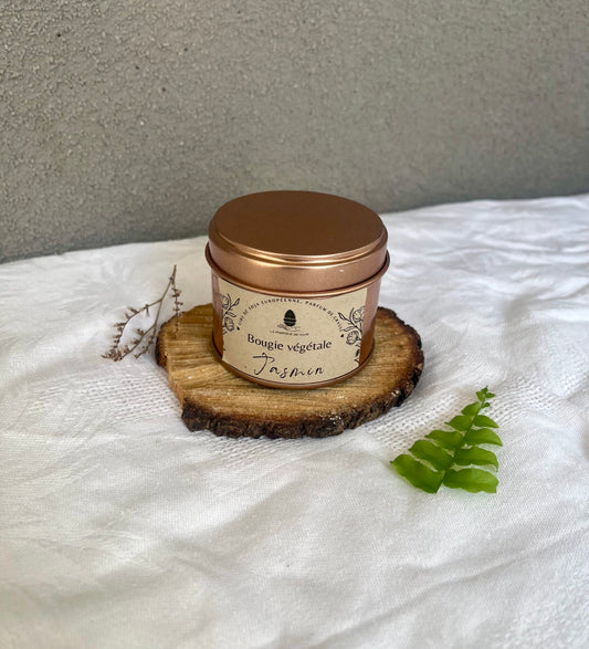 Bougie boîte métal – Jasmin 100g