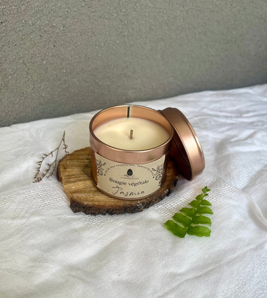 Bougie boîte métal – Jasmin 100g