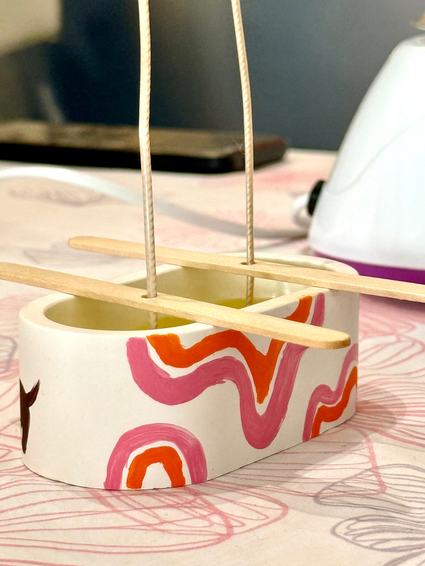 ✨Atelier Peinture sur contenant et Fabrication d'une Bougie 🎨 à Marseille