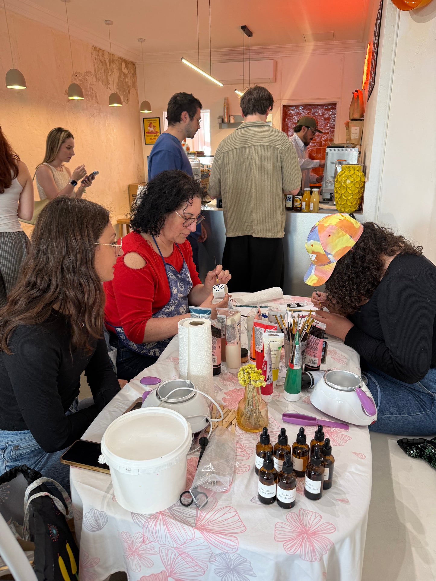 ✨Atelier Peinture sur contenant et Fabrication d'une Bougie 🎨 à Marseille
