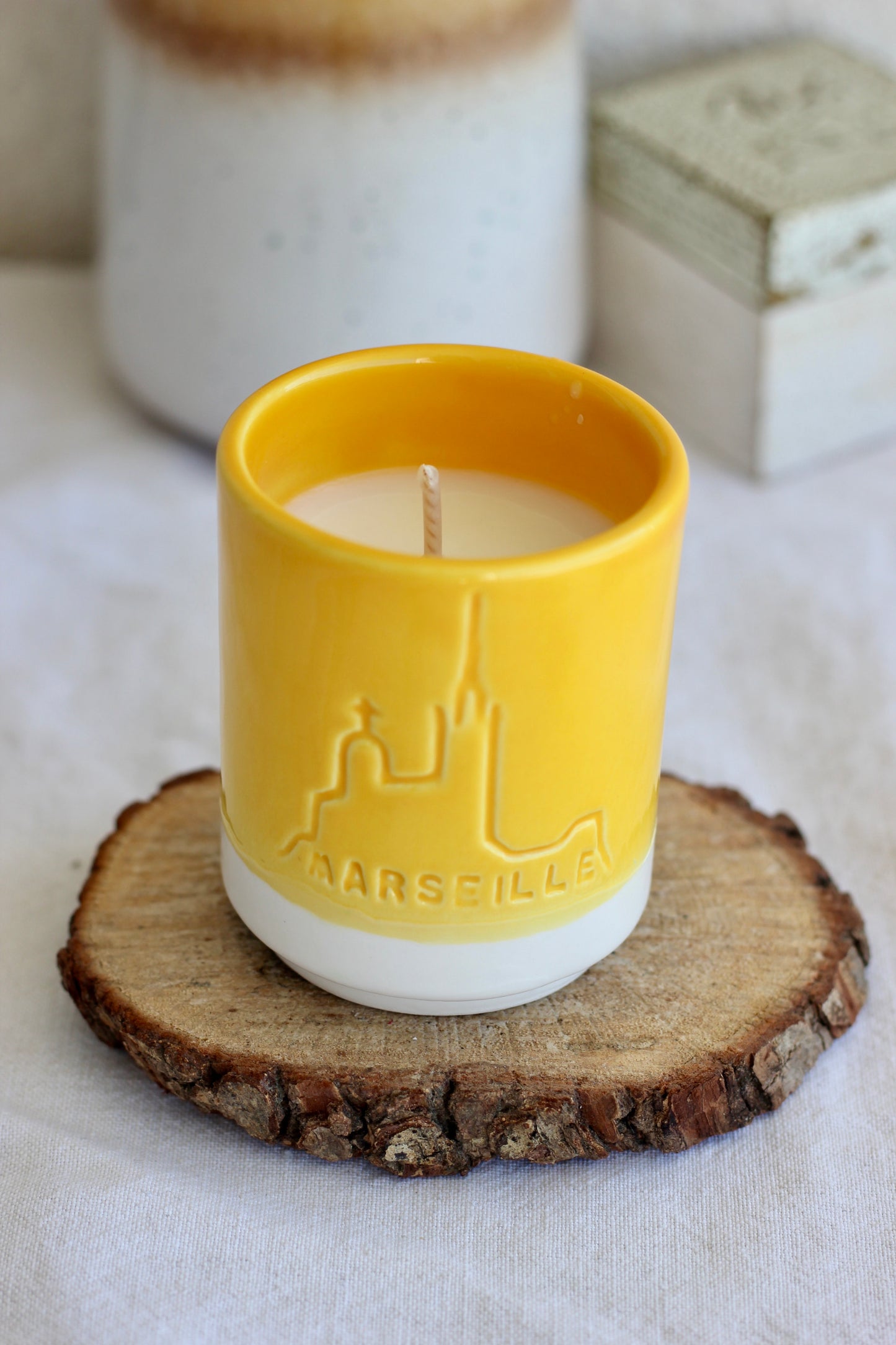 Bougie Marseille - Jaune