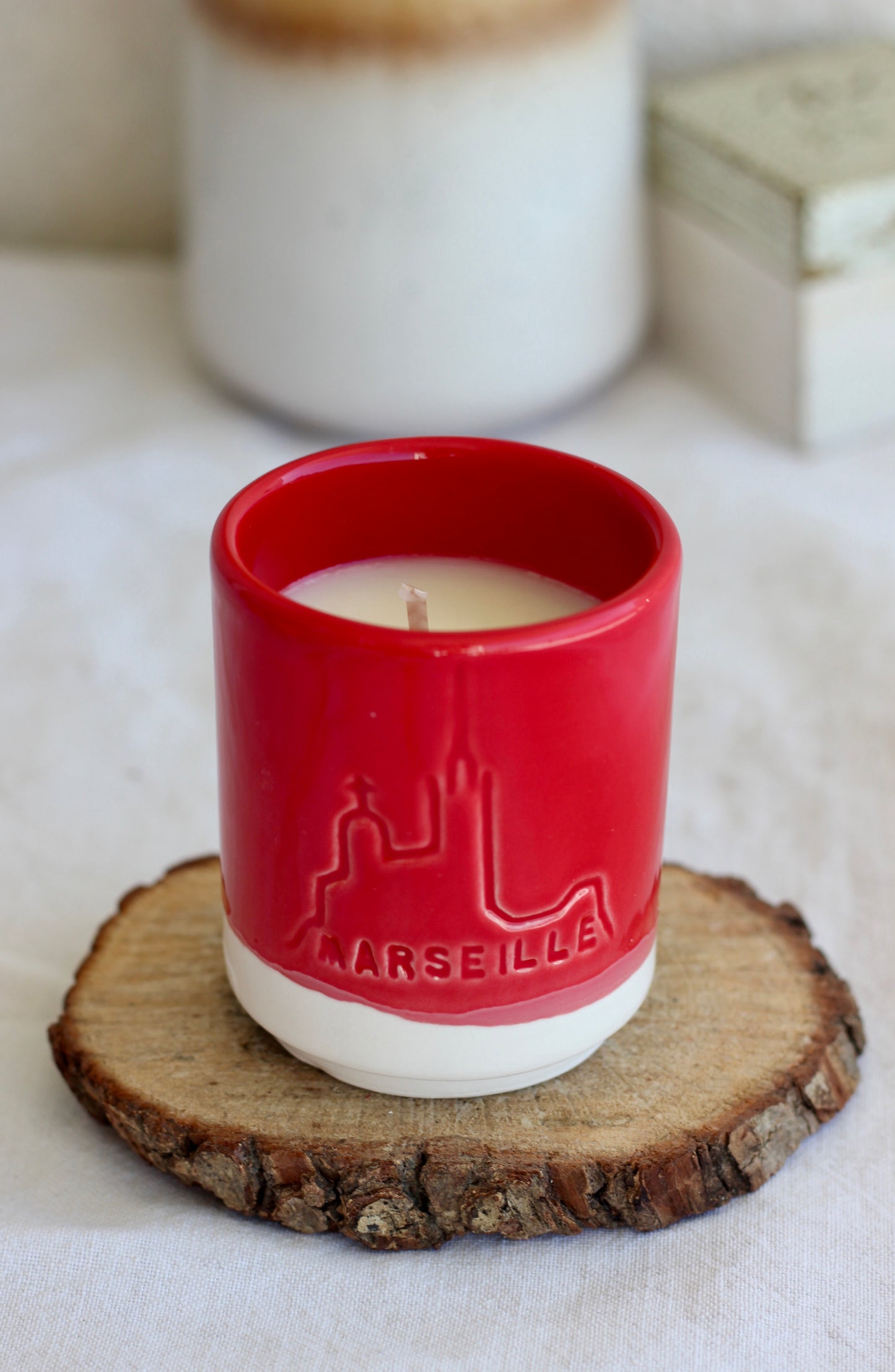 Bougie Marseille - Rouge