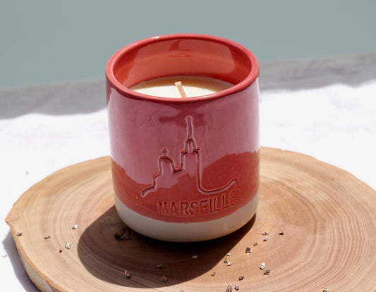 Bougie Marseille - Vieux rose