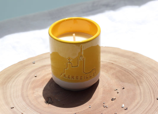 Bougie Marseille - Jaune