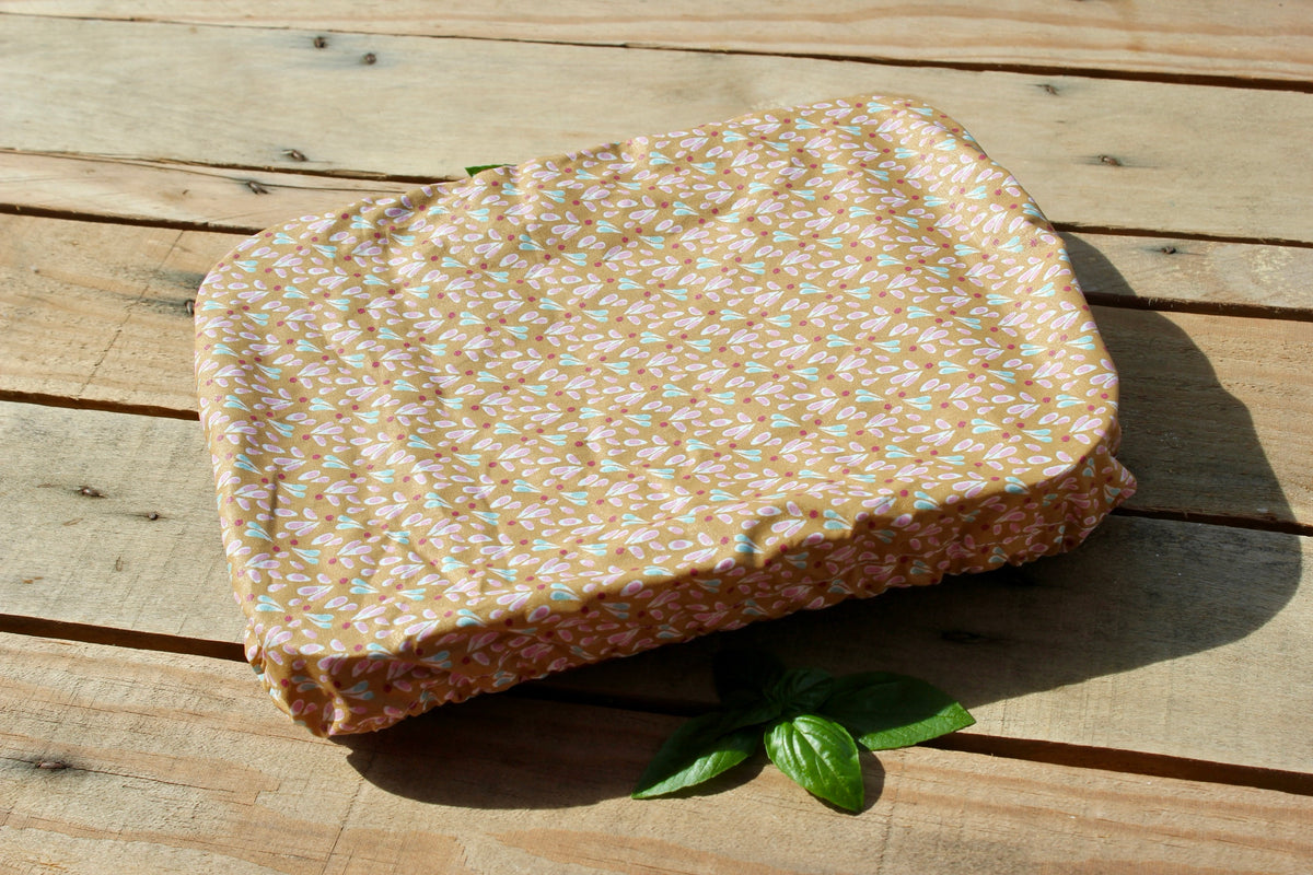 Petite charlotte à plat rectangle - couvre gratin
