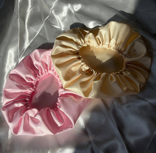 Bonnet capillaire 100% satin