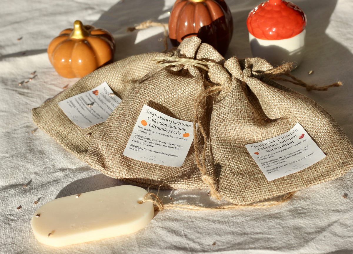 Suspension parfumée pour le linge - Parfum d'Automne 🍁