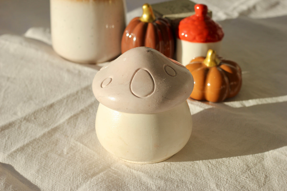 Bougie Champignon - Vanille