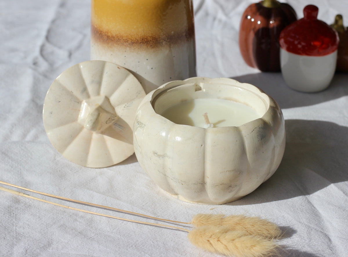 Bougie Citrouille - Orange Cannelle