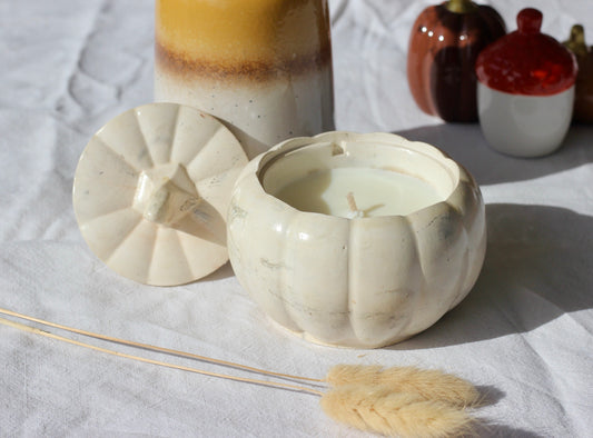 Bougie Citrouille - Orange Cannelle
