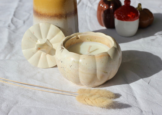 Bougie Citrouille - Orange Cannelle