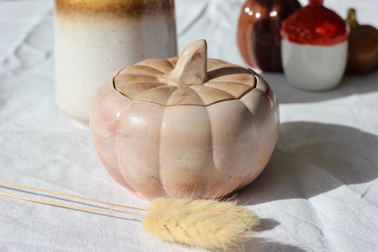 Bougie Citrouille - Petit beurre