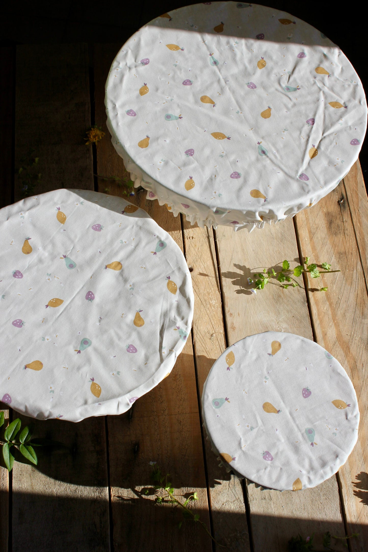 Charlotte à plat ronde - Couvre plat lavable