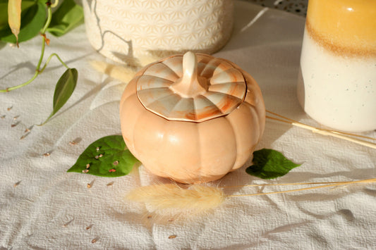 Bougie Citrouille - Orange Cannelle