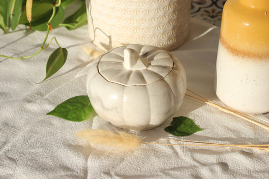 Bougie Citrouille - Orange Cannelle